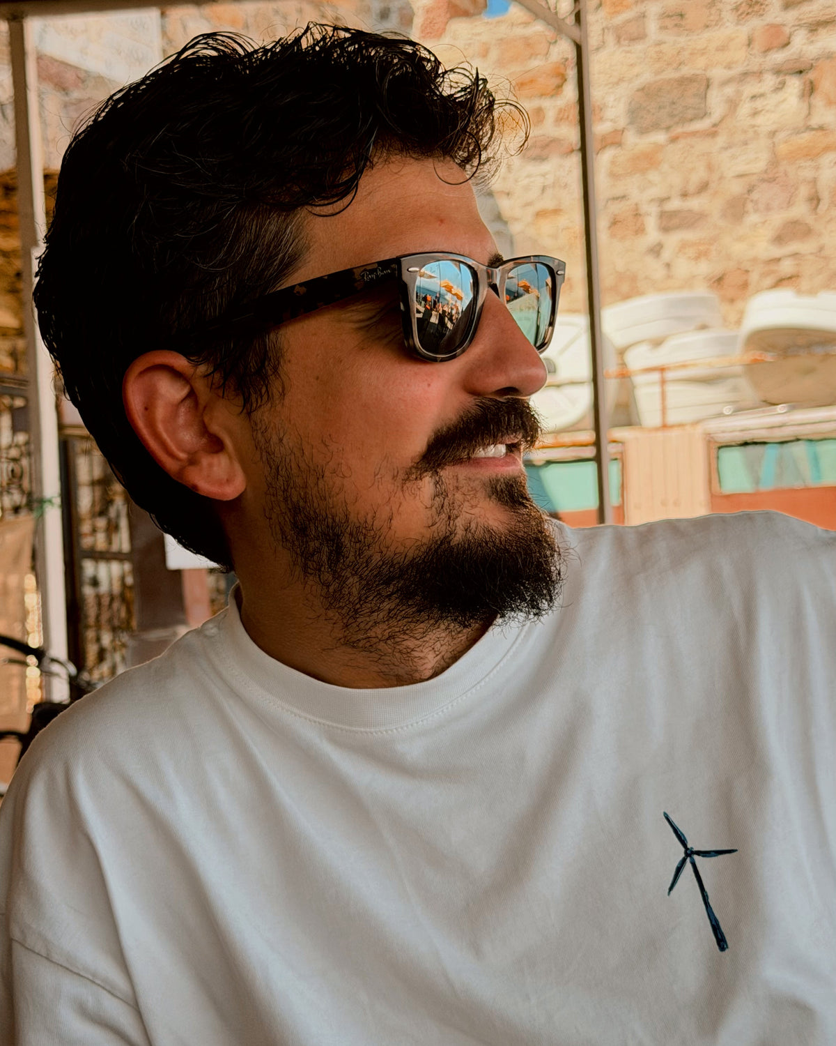 Island Aperitivo, Oversize Baskılı Tişört