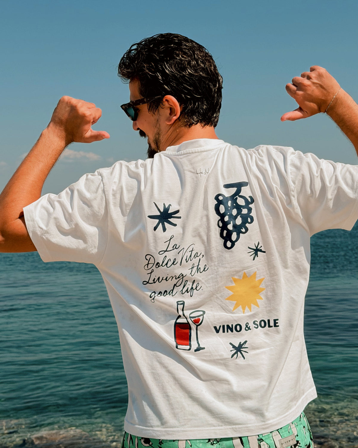 Island Aperitivo, Oversize Baskılı Tişört